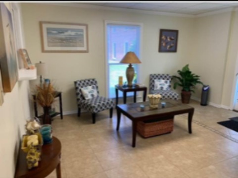Counseling office lobby